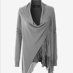 NWT Fringe cardigan sweater